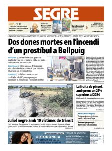 SEGRE CATALA-27072025