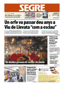 SEGRE CATALA-10052026