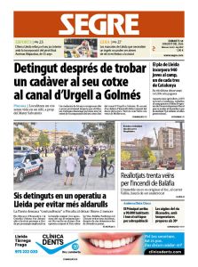 SEGRE CATALA-18082026