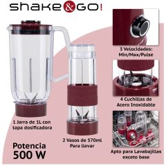 Minibatidora Shake&GO